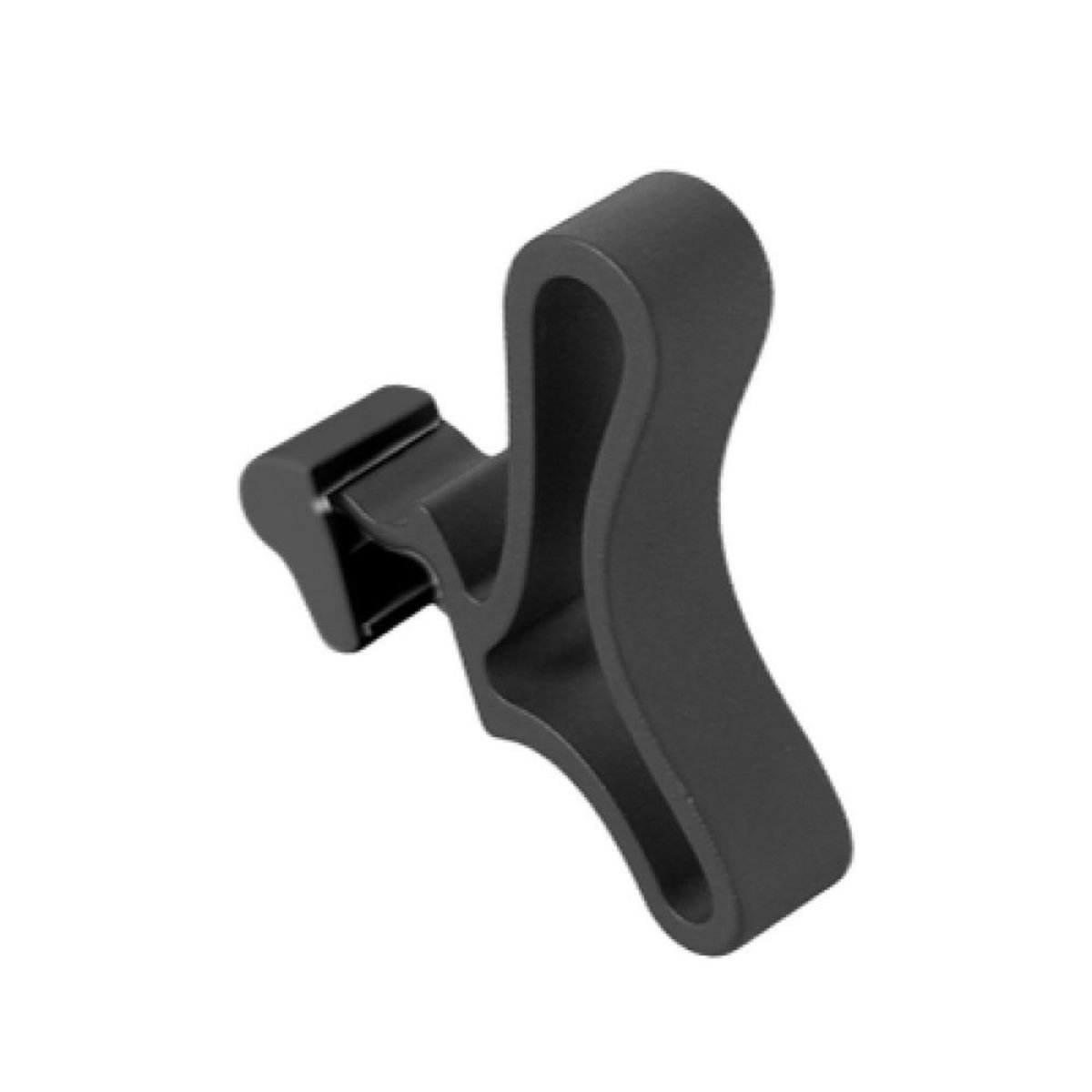 Sauter Patère courbe pour sèche-serviettes à lames plates - Anthracite