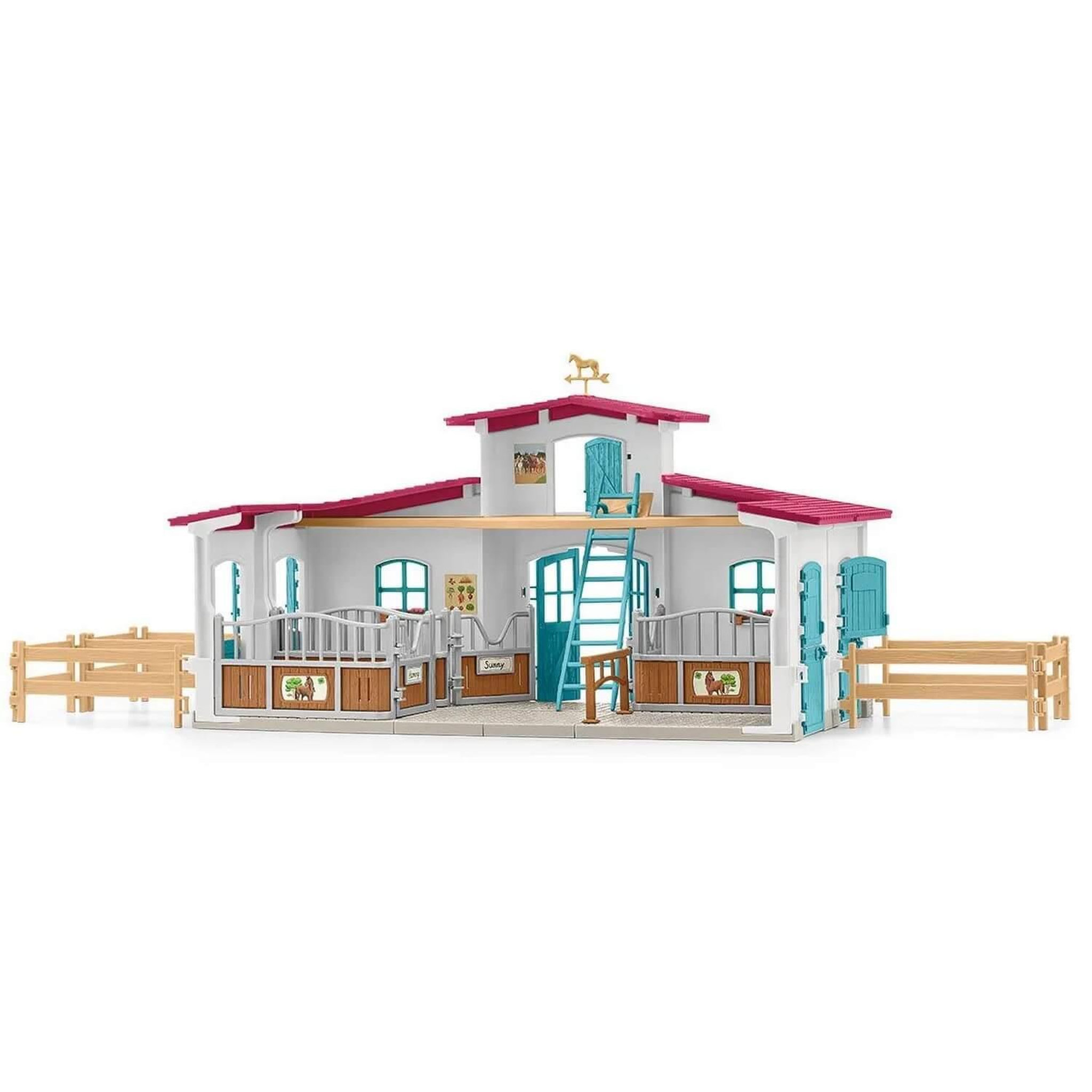 Voir la diapositive 6 : Schleich 42567 Nouveau centre équestre