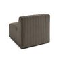 Voir la diapositive 4 : LISA DESIGN Nova - module d'assise sans accoudoirs - en velours