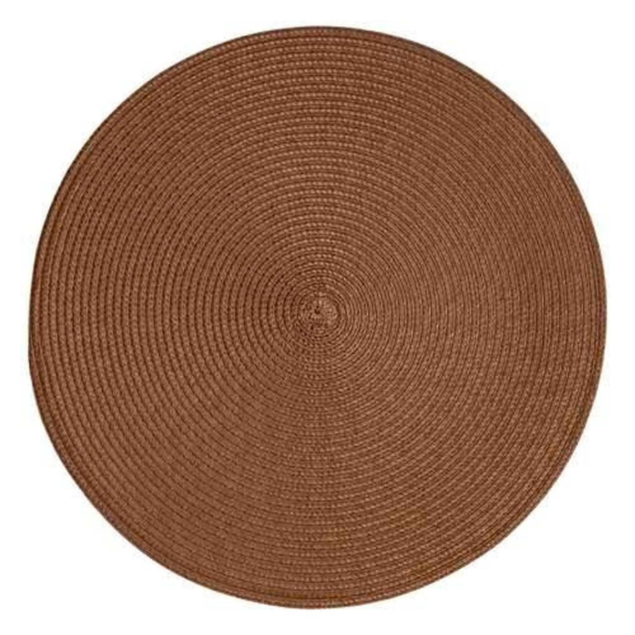 Voir la diapositive 1 : SECRET DE GOURMET Set de table tressé rond