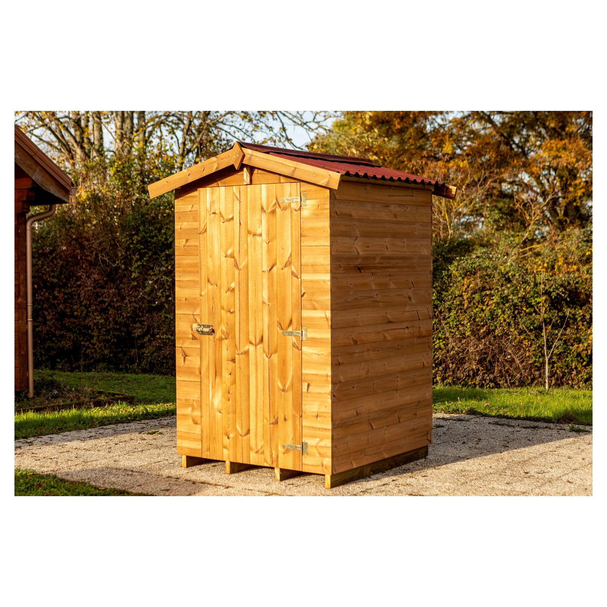 Voir la diapositive 7 : Habrita Abri de jardin bois - Autoclavé - 1,96m²