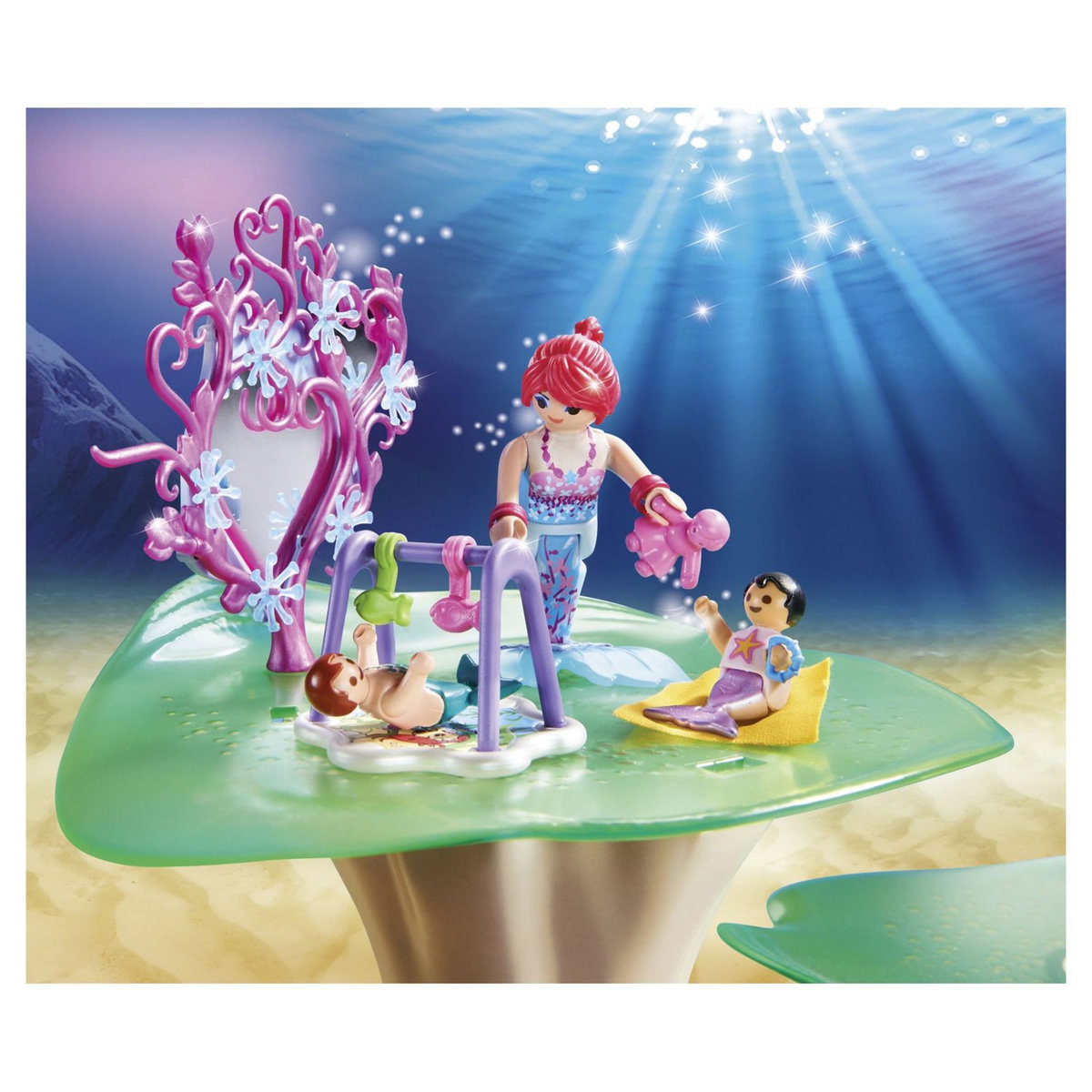 PLAYMOBIL 70886 - Magic - Aire de jeux pour enfants sirenes