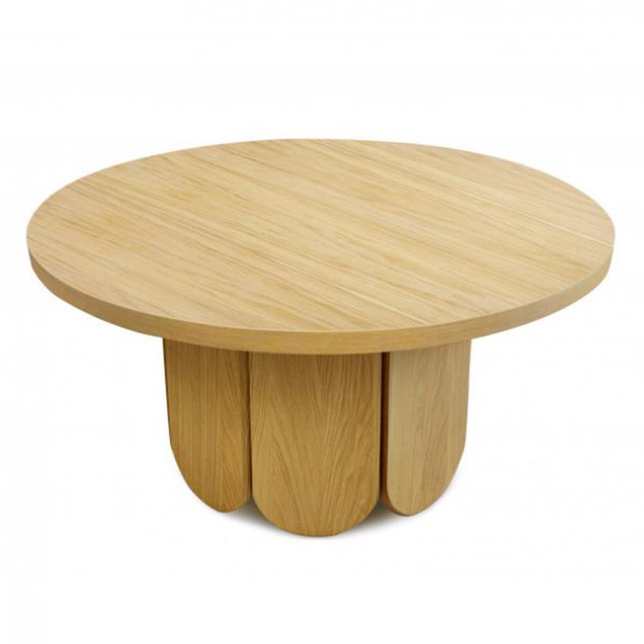 Paris Prix Table basse ronde design  soft  78cm naturel