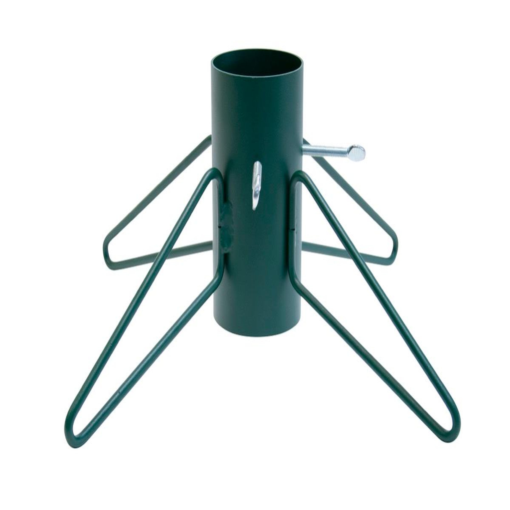 CENTRALE BRICO Pied de sapin 4 pieds fer rond vert sapin tube 9 cm