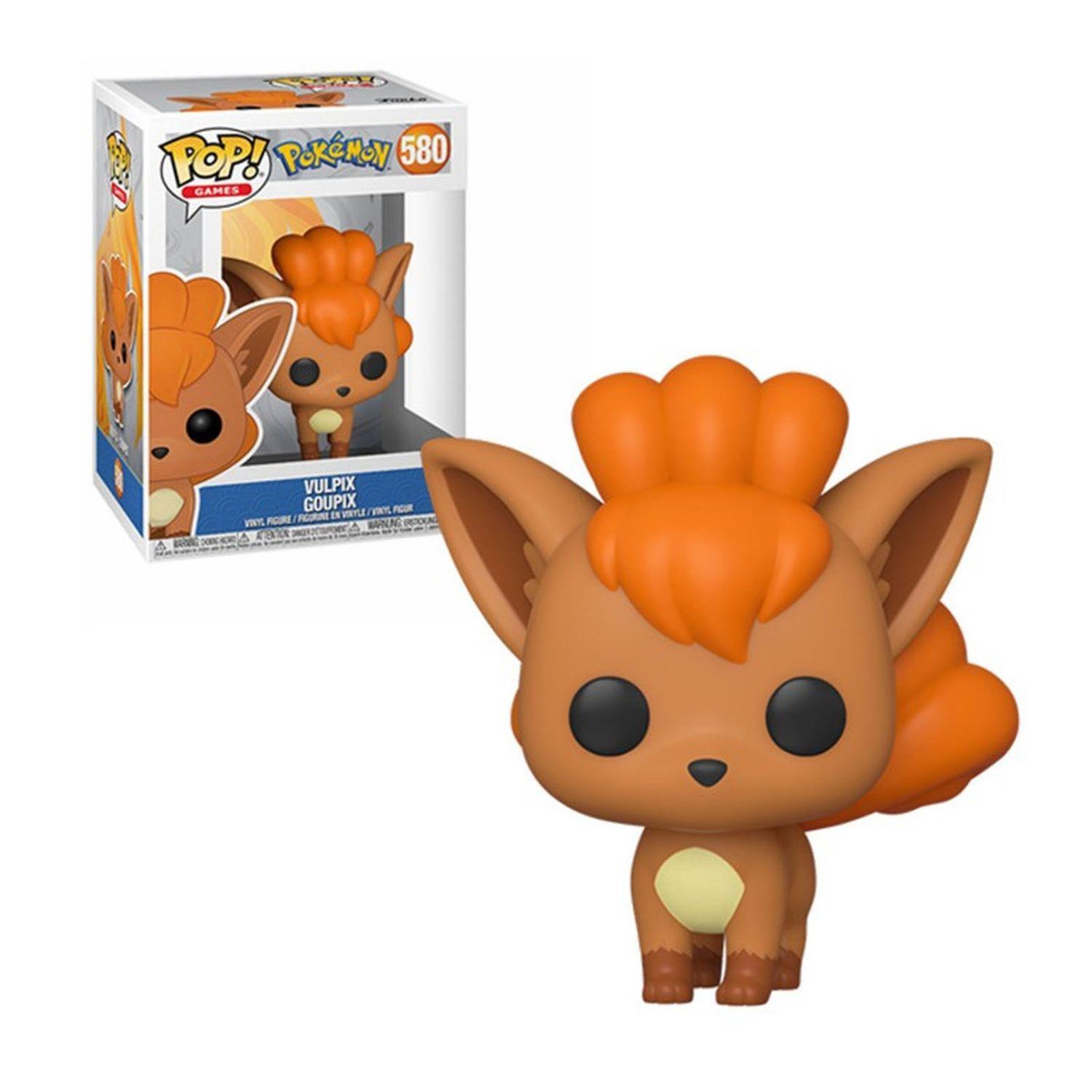 Voir la diapositive 3 : Figurine Pop Goupix Pokémon