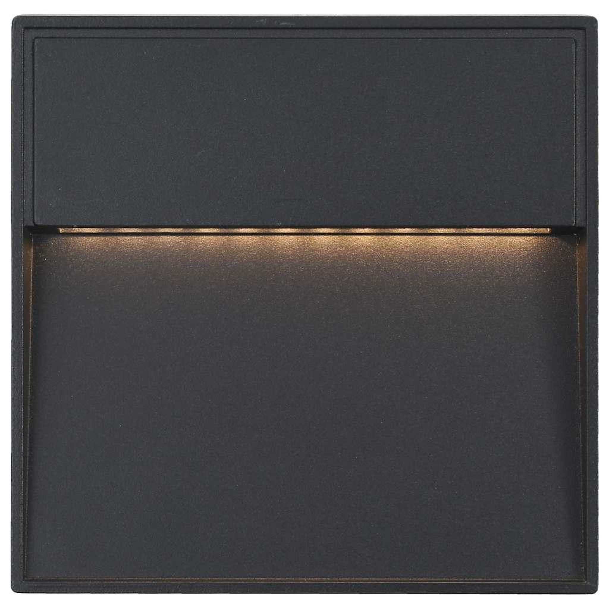 Voir la diapositive 4 : VIDAXL 2 pcs Appliques murales LED d'exterieur 3 W Noir Carre