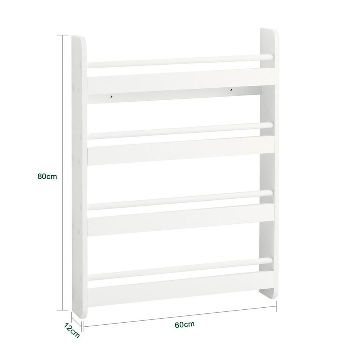 SOBUY SoBuy - Bibliothèque Enfant à 3 étagères - Nordique - KMB08-K