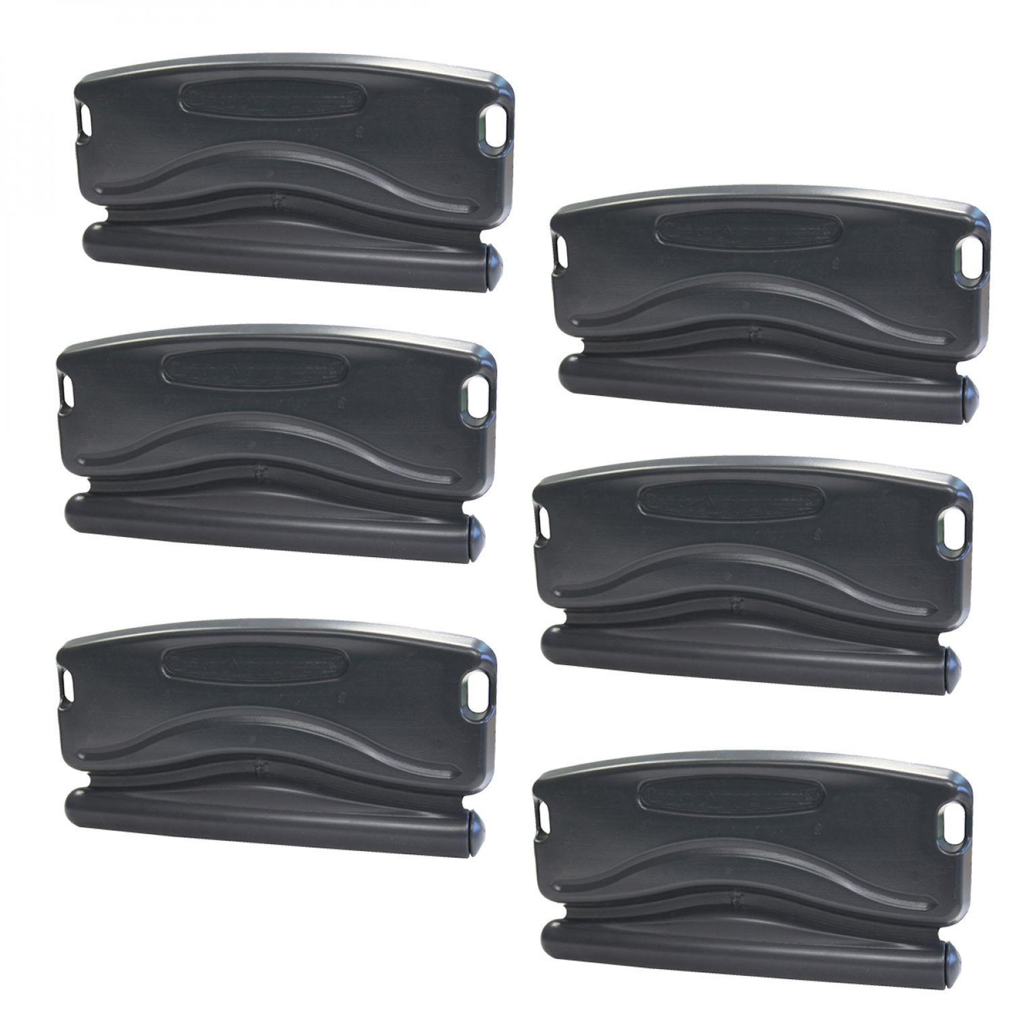 Voir la diapositive 1 : LINXOR Lot de 6 flotteurs d'hivernage noirs 50 cm lestés pour piscine