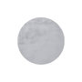 Voir la diapositive 1 : Paris Prix Tapis Rond à Poils Longs  Rabbit  160cm Bleu Gris