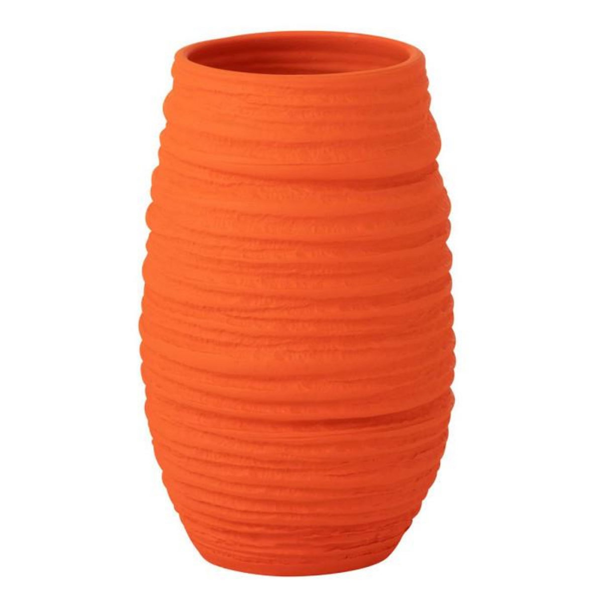 Paris Prix Vase en Céramique  Fiesta  40cm Orange