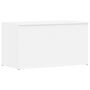Voir la diapositive 2 : VIDAXL Coffre de rangement Blanc 84x42x46 cm Bois d'ingenierie