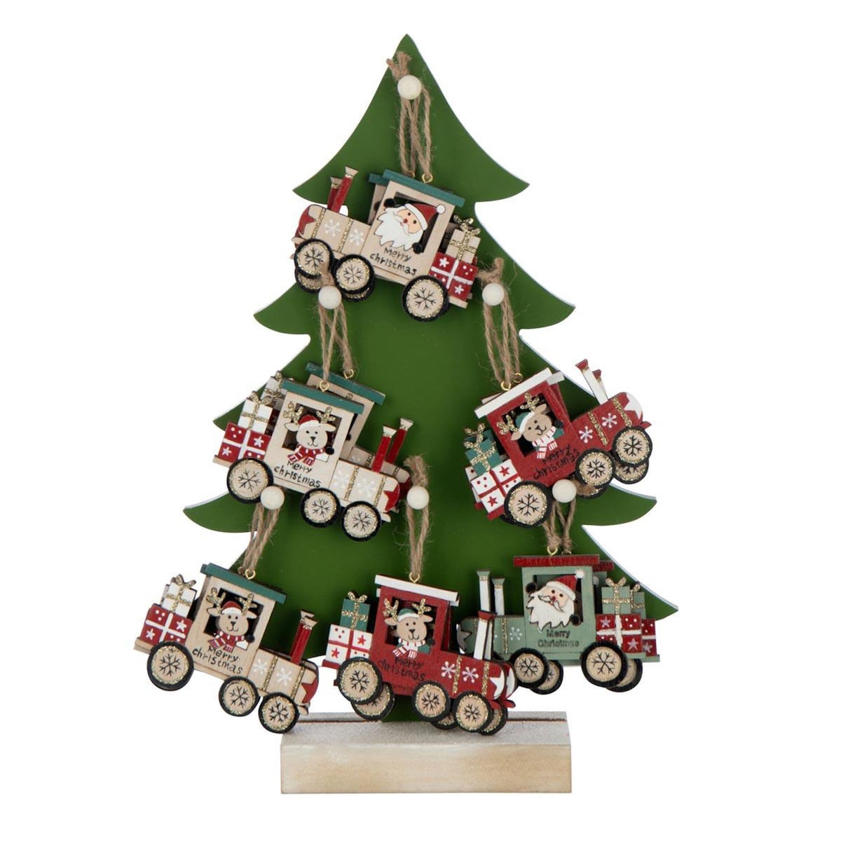 Paris Prix Arbre de Noël à Trains  Hangers  32cm Vert