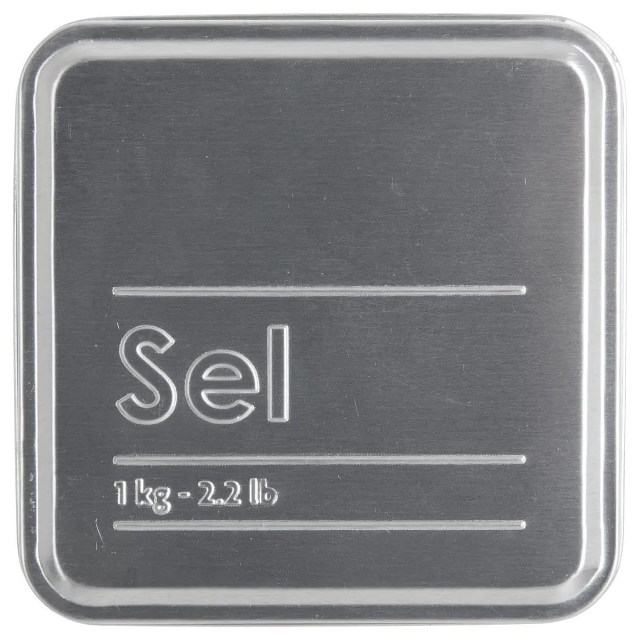 Voir la diapositive 2 : FIVE Boîte à sel  relief ii  17cm noir