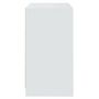 Voir la diapositive 4 : VIDAXL Buffet Blanc 70x41x75 cm Bois d'ingenierie