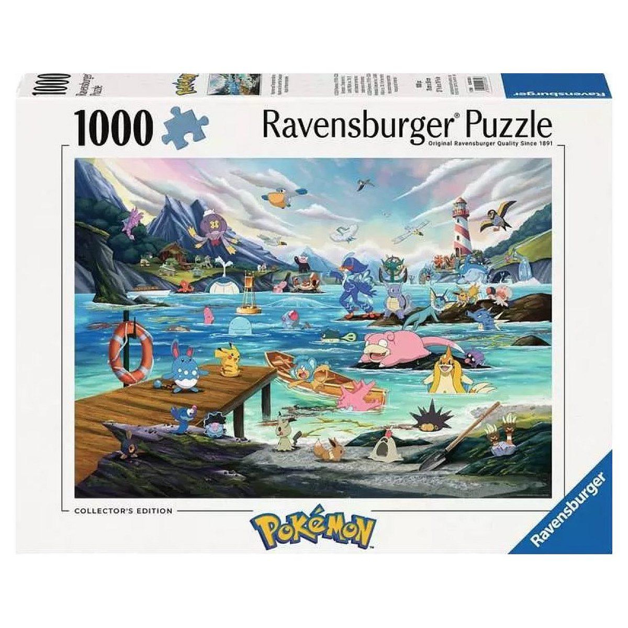 RAVENSBURGER Puzzle 1000 p - Aquali et Marine temperee