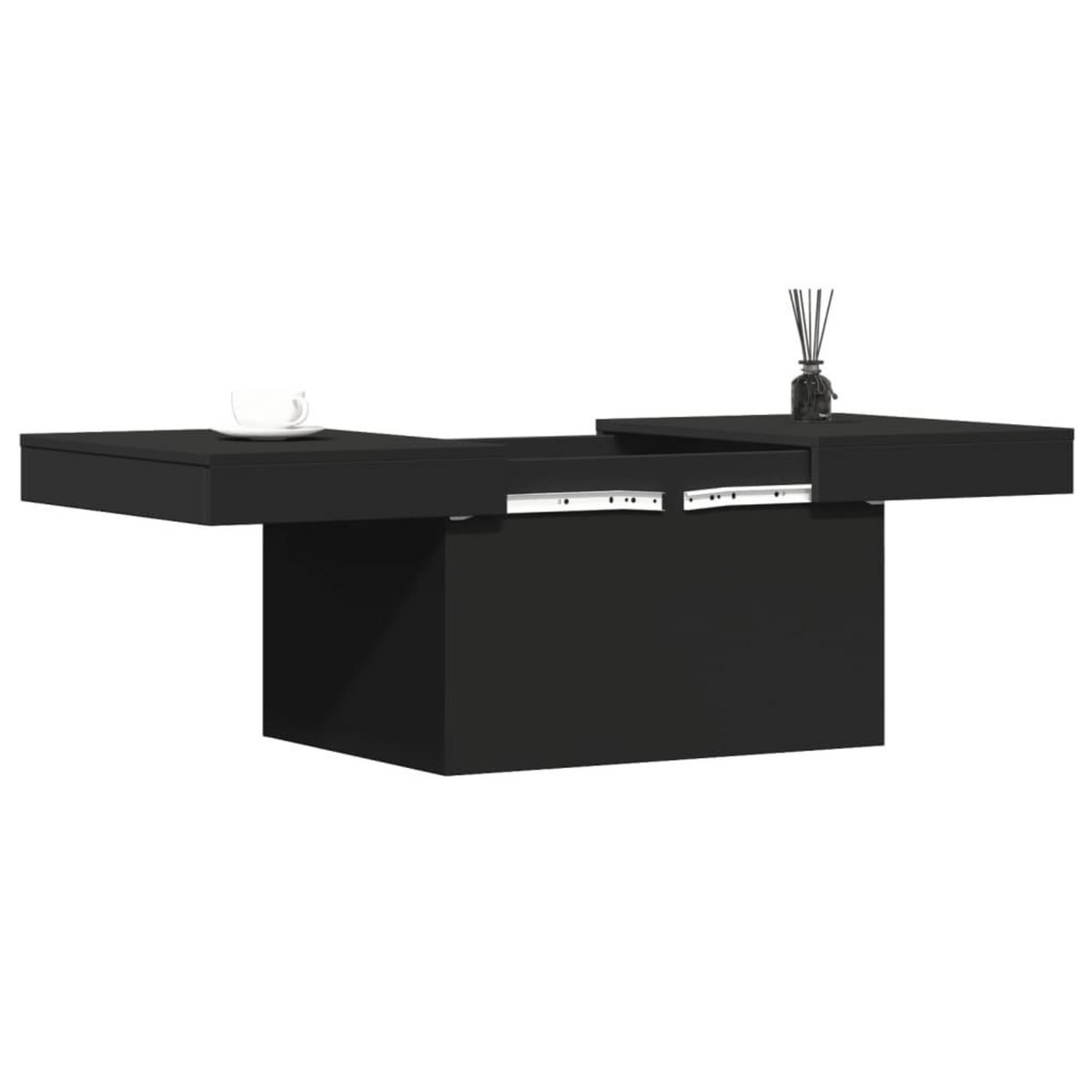 VIDAXL Table basse noir 100x55x40 cm bois d'ingenierie