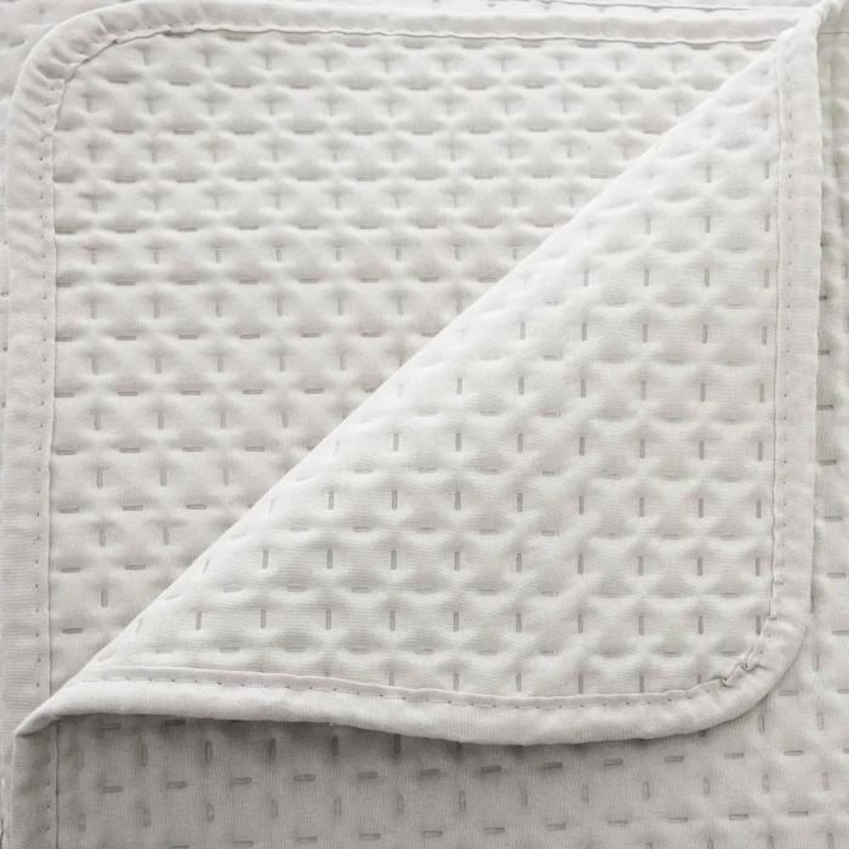 ATMOSPHERA Dessus de Lit & 2 Taies  Dolce  240x260cm Ivoire