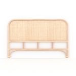 Rendez vous déco Tête de lit 140 cm en rotin naturel - Grace. Coloris disponibles : Marron