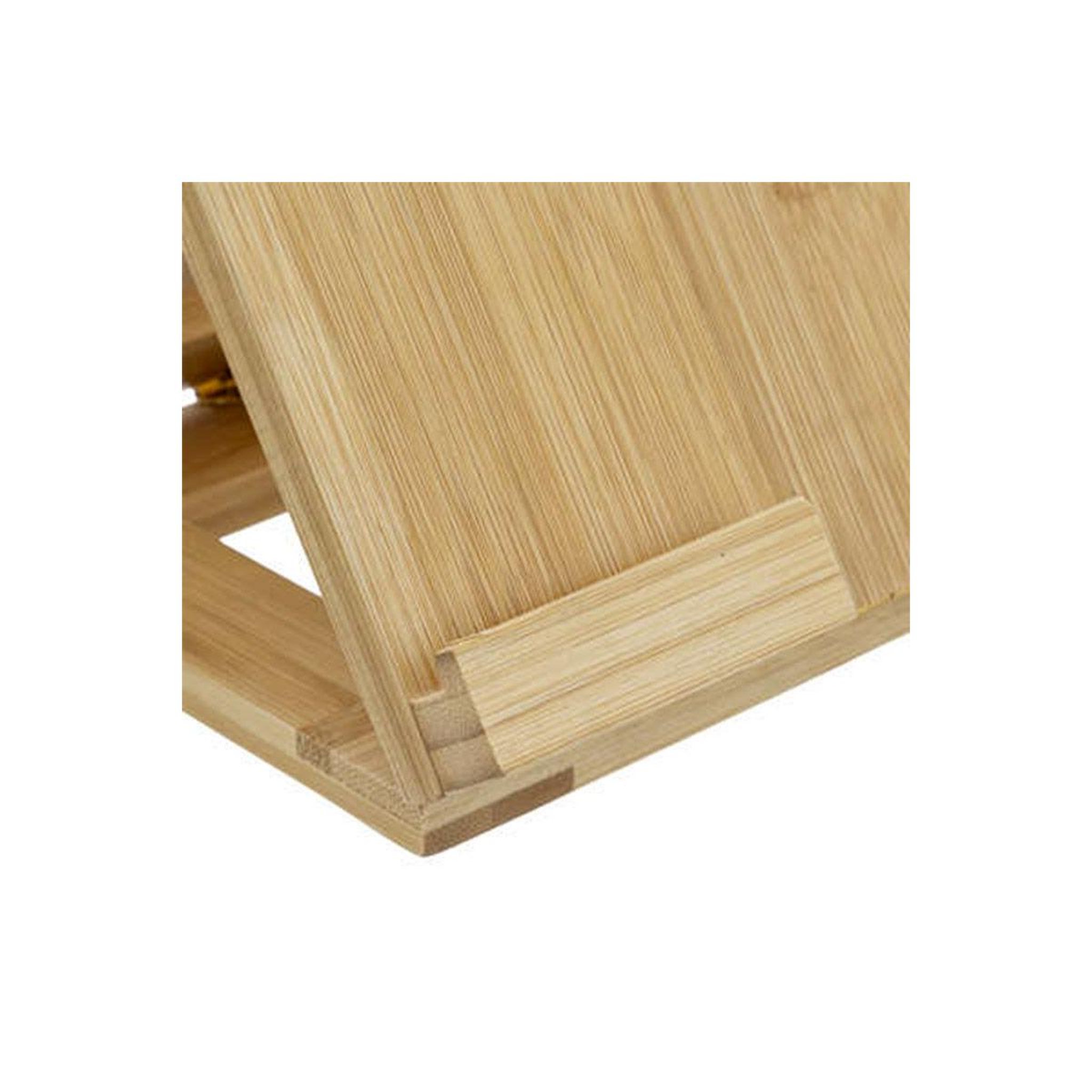 Voir la diapositive 4 : FIVE Support tablette  bambou  20x25cm naturel