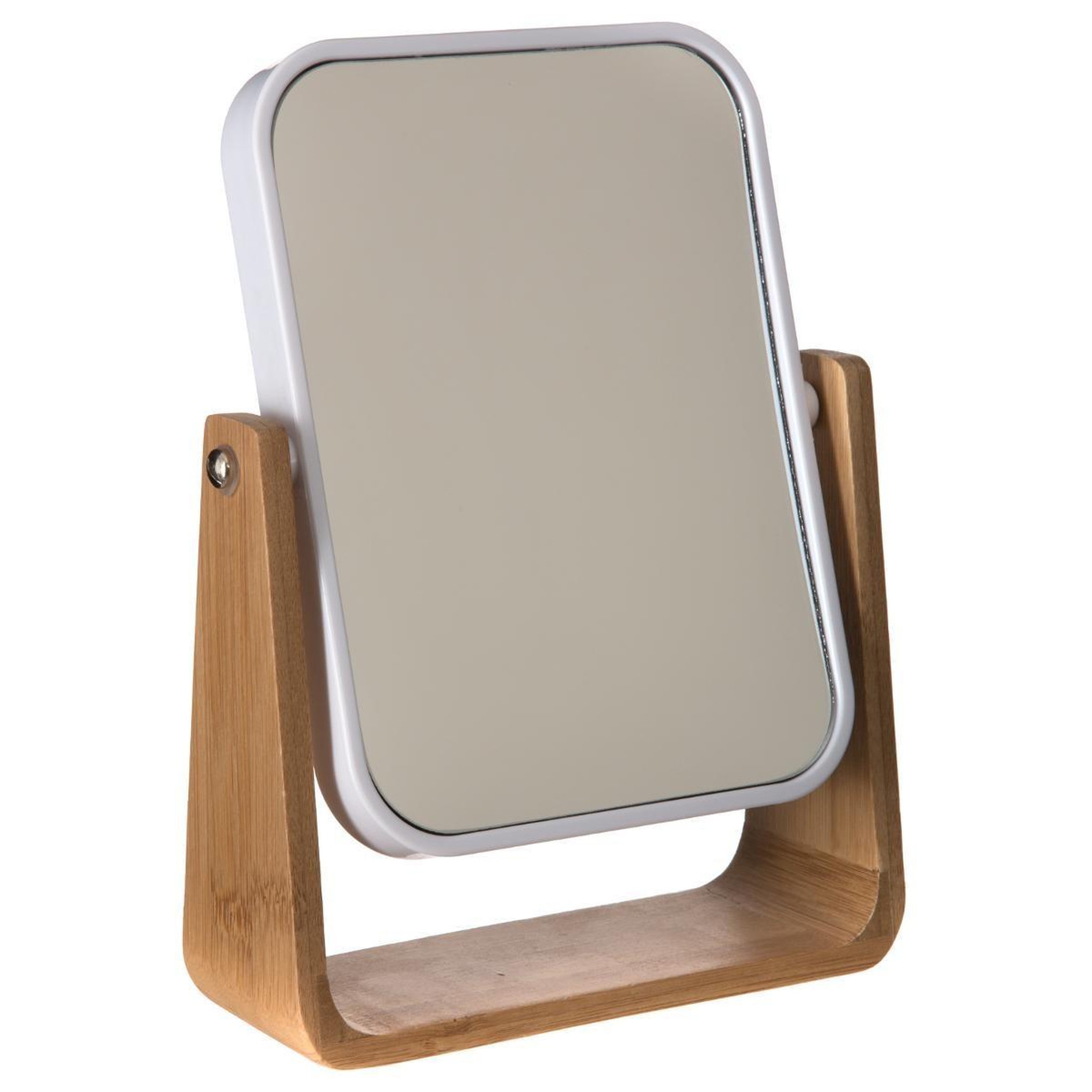 FIVE Miroir à poser  natureo  22cm naturel & blanc