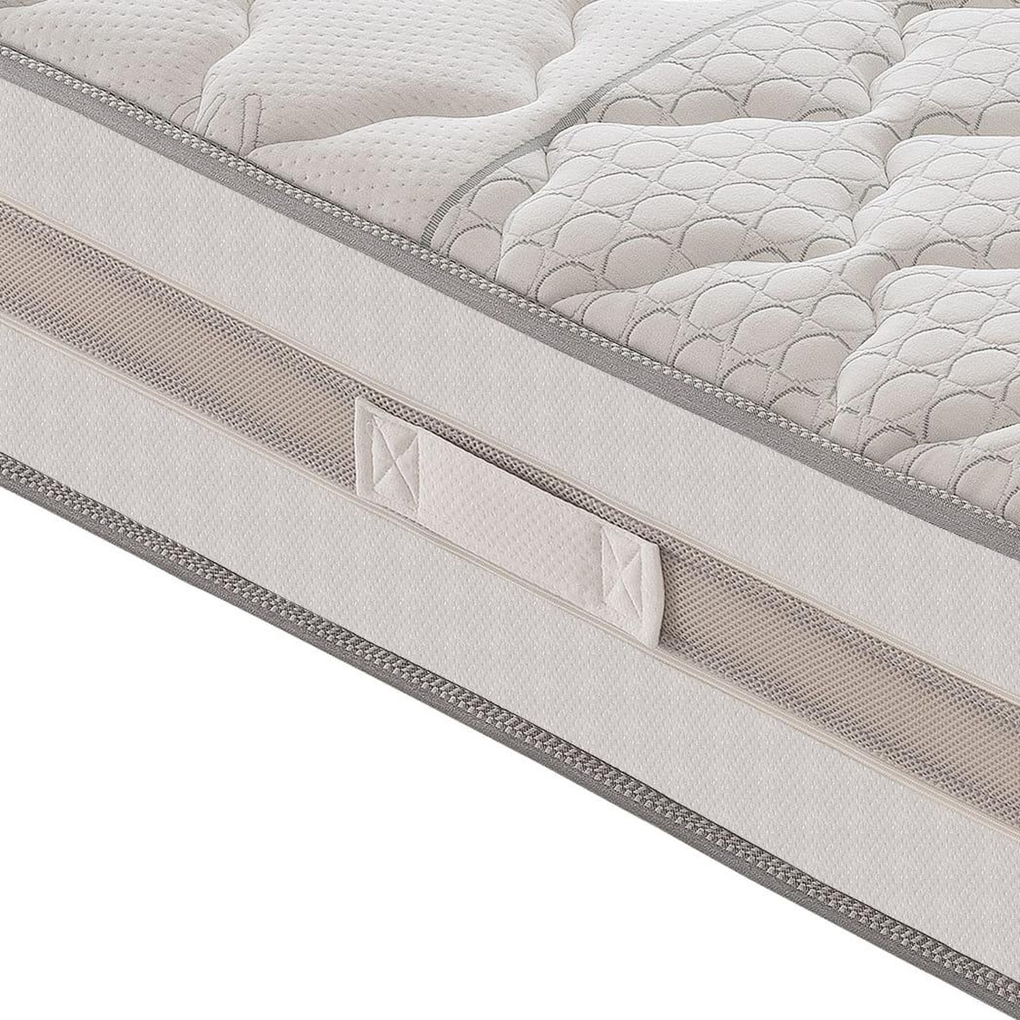 Voir la diapositive 3 : ILOVESLEEP Matelas Ressorts Ensachés PARIS - Accueil Mémoire De Forme - Epaisseur 25 Cm