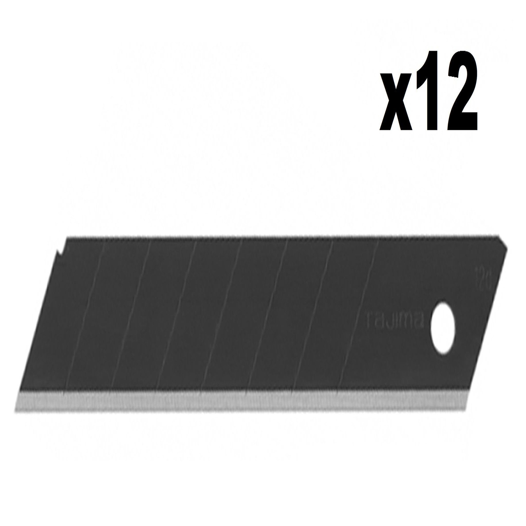 TAJIMA Étui plastique de 10 lames  Razar black