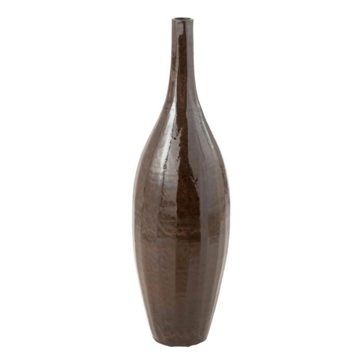 Paris Prix Vase Bouteille en Terre Cuite  Terra  93cm Marron