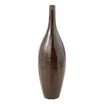 Paris Prix Vase Bouteille en Terre Cuite  Terra  93cm Marron