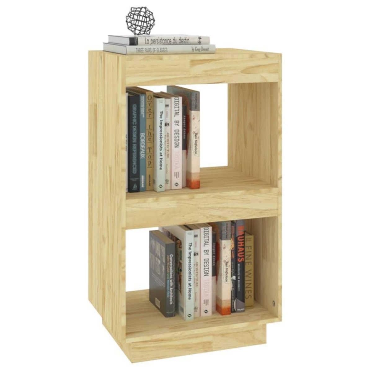 VIDAXL Bibliotheque 40x35x71 cm bois de pin massif