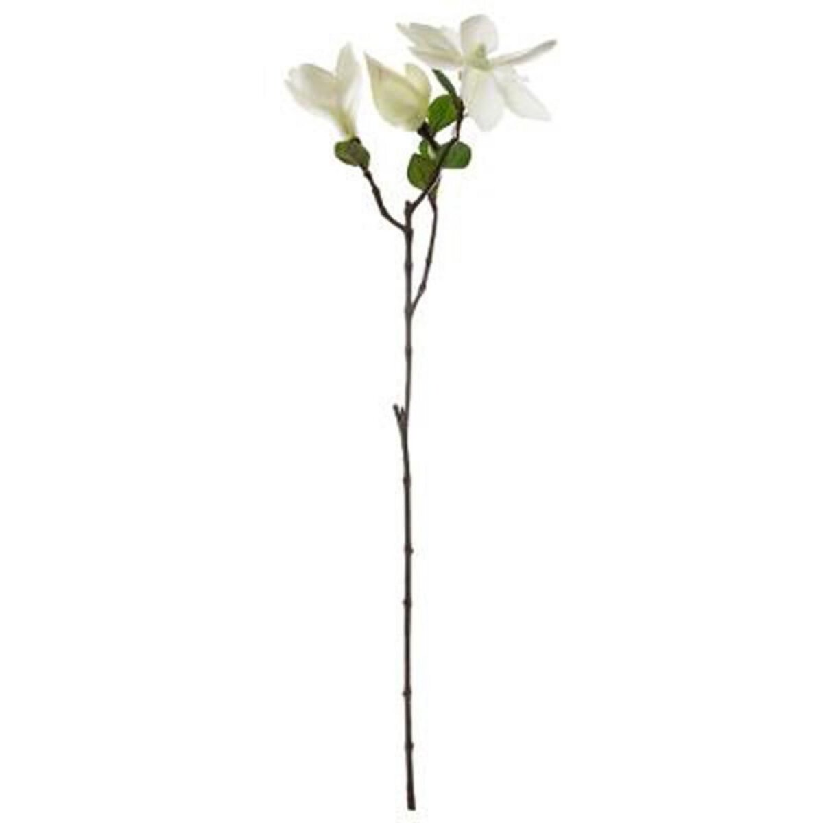  Fleur Artificielle  Magnolia  67cm Blanc