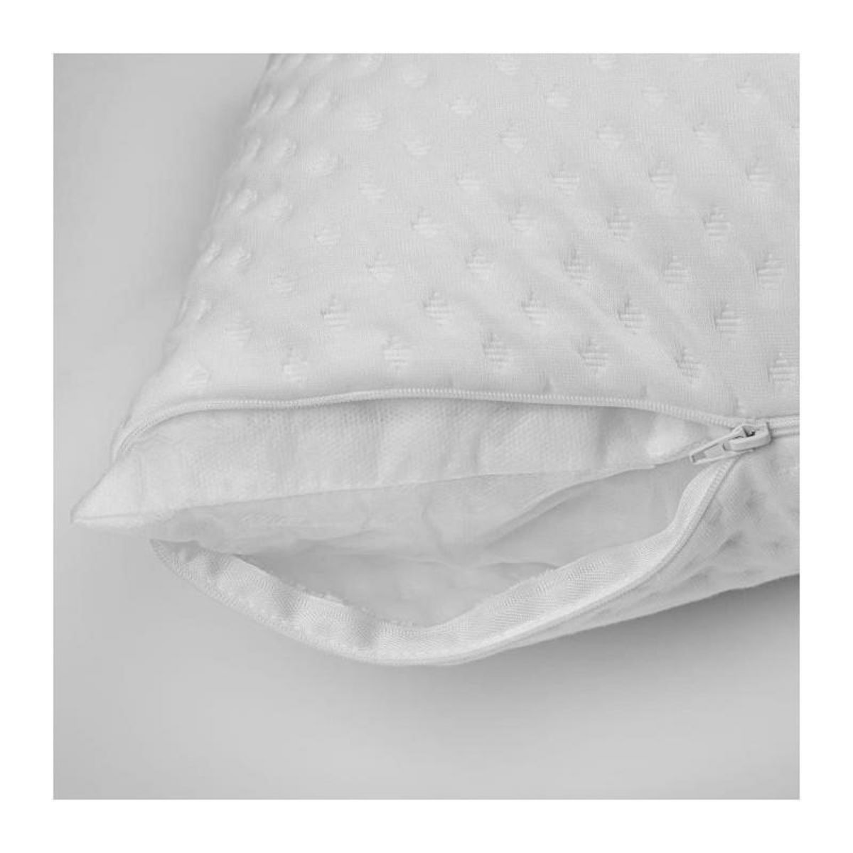 Toison d'or TOISON D'OR - Oreiller mémoire de forme - Memotec - Confort souple - 40x60cm - Blanc