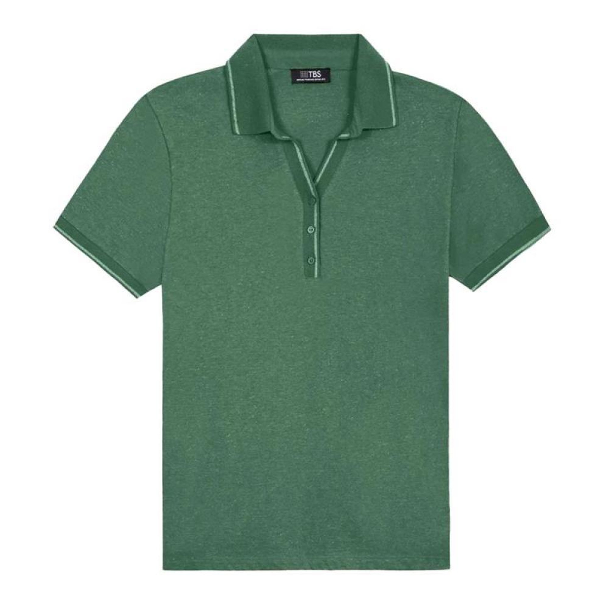 TBS Polo Vert Femme TBS ADINAPOL. Coloris disponibles : Vert