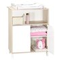 Voir la diapositive 3 : BABY PRICE Commode 2 Portes et 1 Niche - SCANDI NATUREL