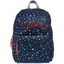 Voir la diapositive 2 : REPLAY Sac à dos 1 compartiment bleu et blanc motif étoiles