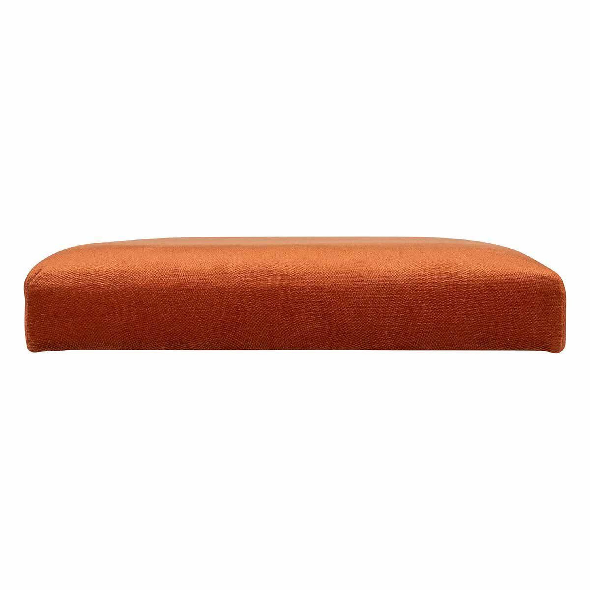 Voir la diapositive 4 : ATMOSPHERA Banquette coffre pliable en velours  lilou  76cm terracotta