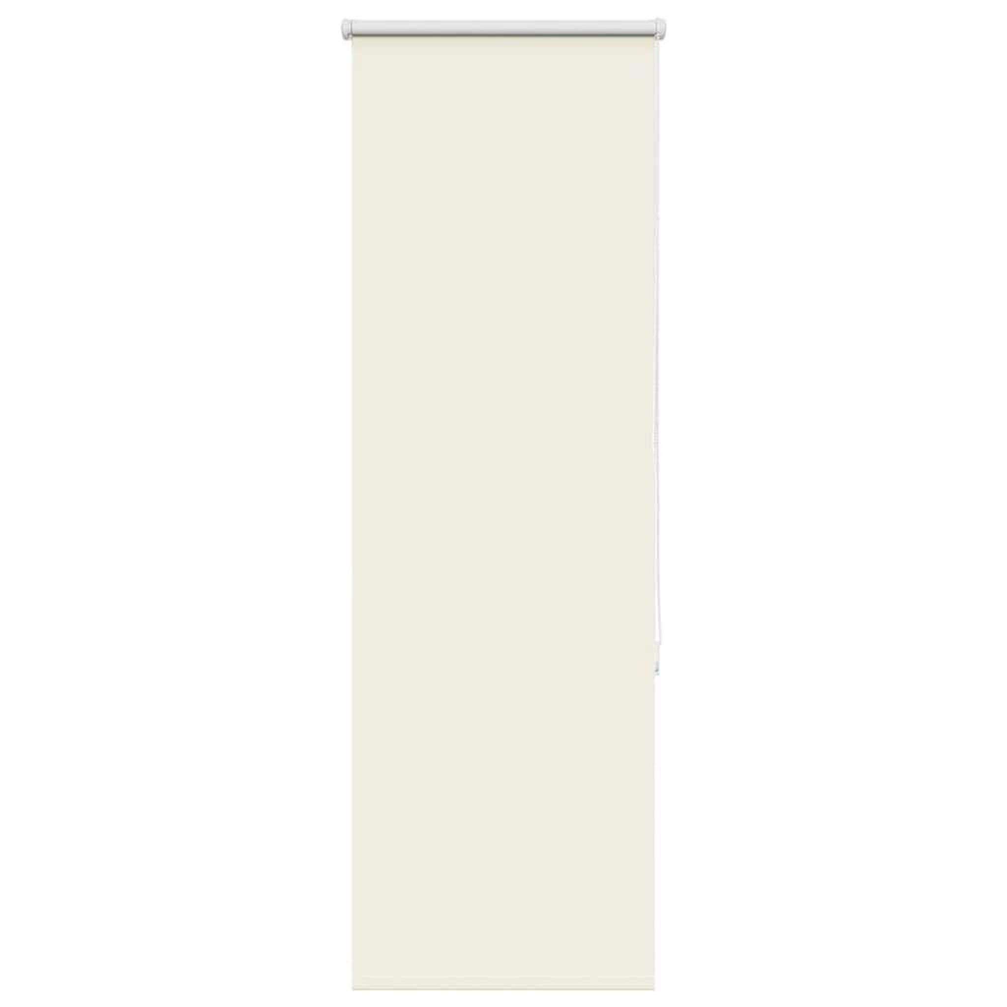VIDAXL Store enrouleur occultant blanc casse 40x175cm largeur du tissu