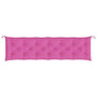 Voir la diapositive 4 : VIDAXL Coussin de banc de jardin rose 200x50x7 cm tissu