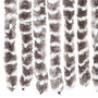 Voir la diapositive 5 : VIDAXL Moustiquaire Taupe et blanc 90x220 cm Chenille