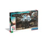 CLEMENTONI Puzzle 104 pièces Clementoni How to Train your Dragon