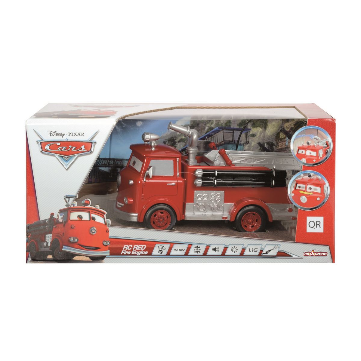 MAJORETTE Camion pompier radiocommandé