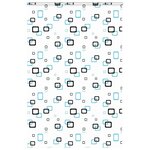 VIDAXL Store enrouleur de douche avec cassette largeur du tissu 156 cm