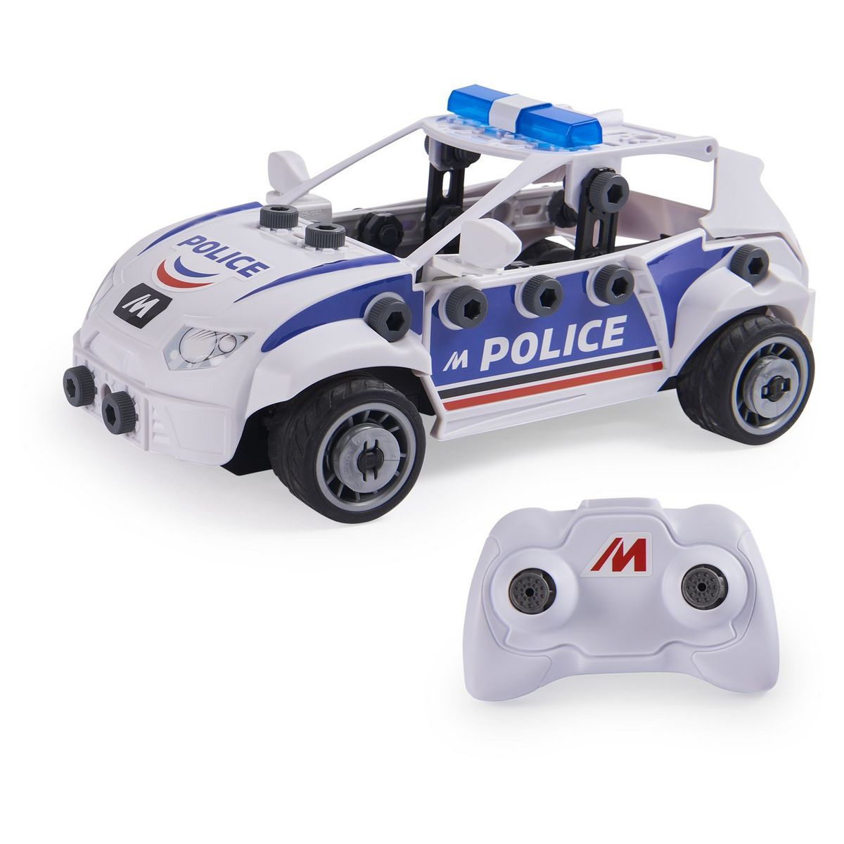 SPIN MASTER Ma voiture de police RC Meccano Junior