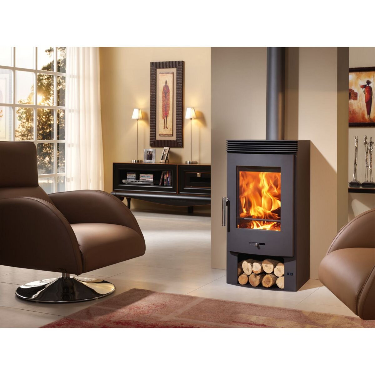 PANADERO Poêle à bois BERGEN EcoDesign