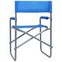 Voir la diapositive 5 : VIDAXL Chaises de metteur en scene lot de 2 Acier Bleu
