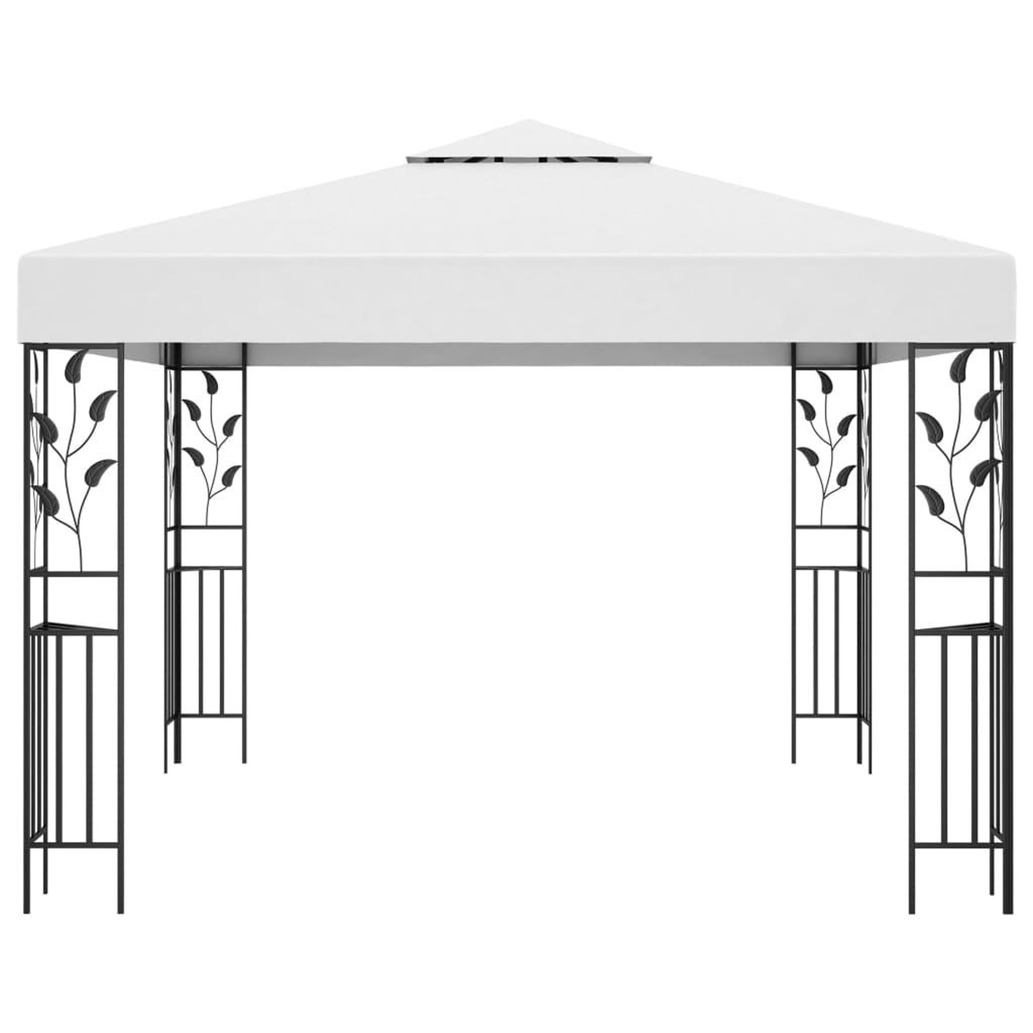 Voir la diapositive 4 : VIDAXL Tonnelle avec guirlande lumineuse a LED 3x3 m Blanc