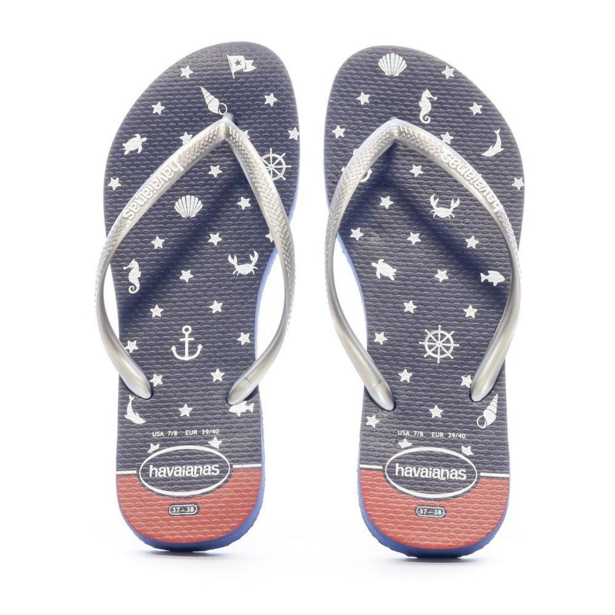 HAVAIANAS Tongs  Femme Havaianas Slim Nautical