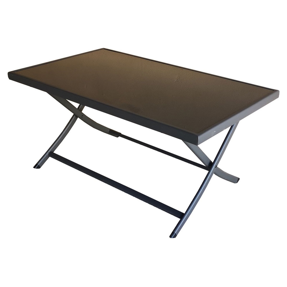 Givex Salon bas de jardin pliant 4 personnes SPRING