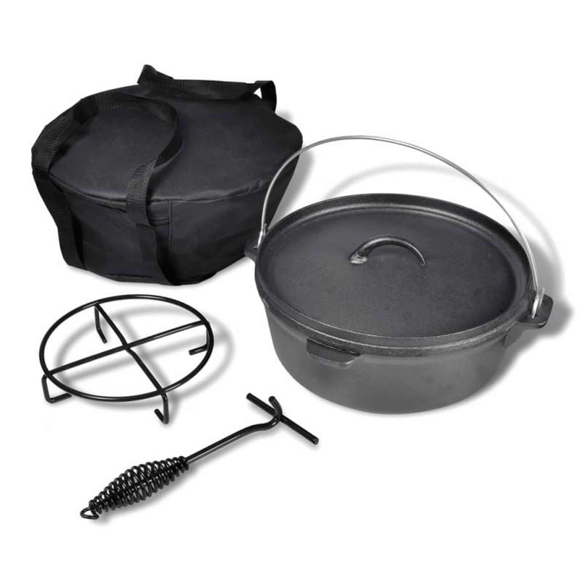 VIDAXL Four néerlandais avec accessoires inclus