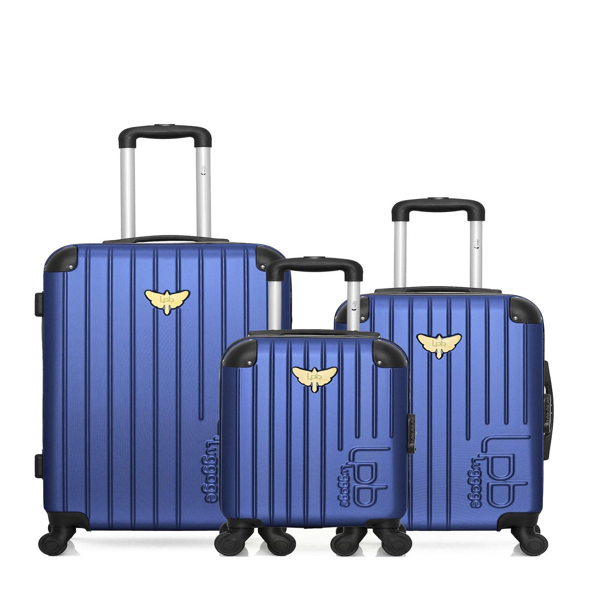 LES P'TITES BOMBES LPB LPB LUGGAGE - Lot de 3 - Valise weekend, valise cabine et valise cabine XXS MARIANNE