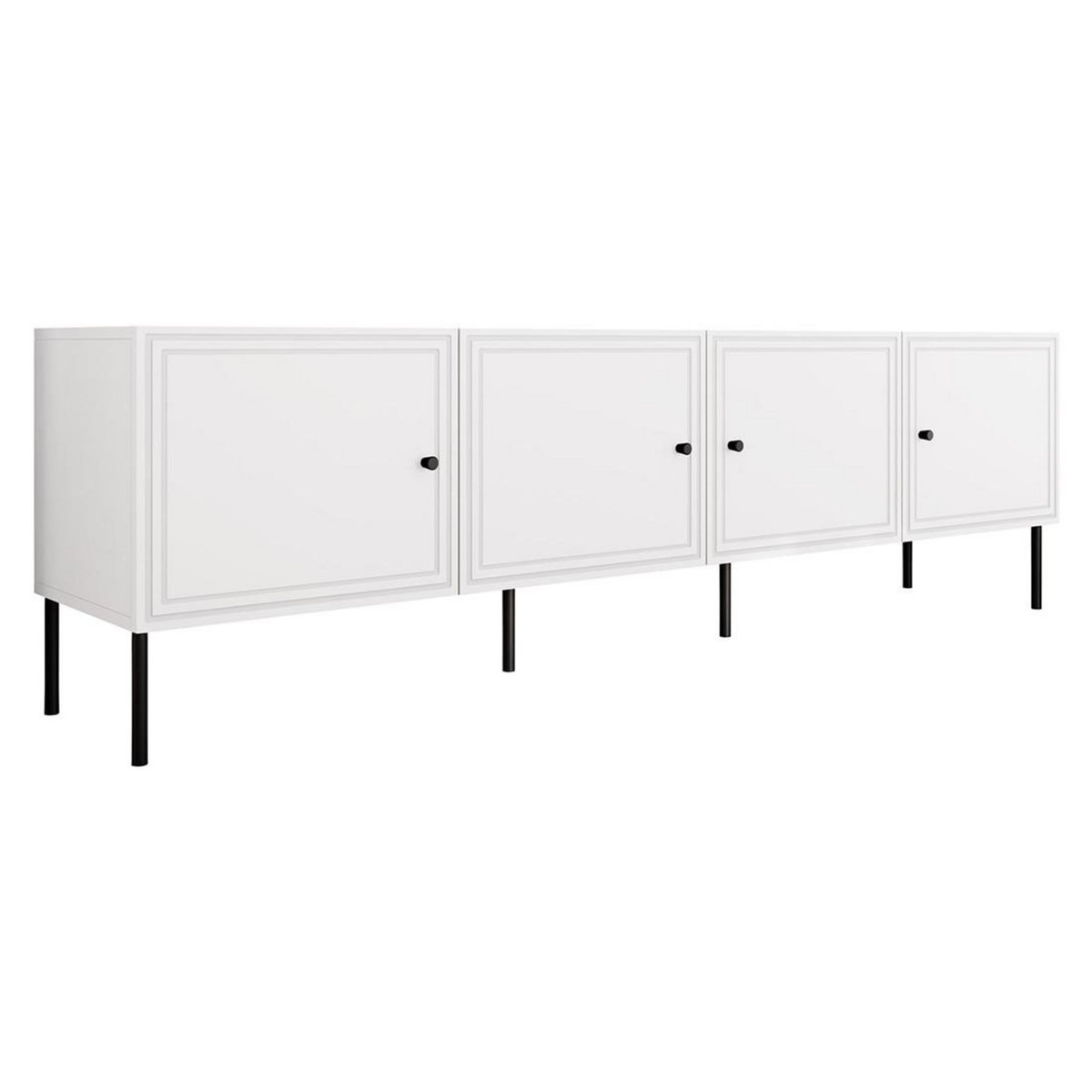 BEST MOBILIER Lavaggi - meuble tv - 4 portes - 200 cm